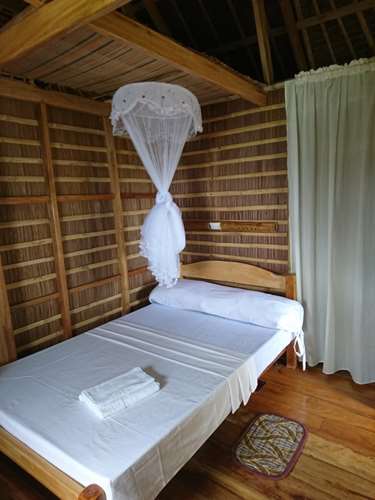 bed and mosquito-net standard cottage